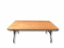 image of 6' x 3' Trestle Table. Extra Wide